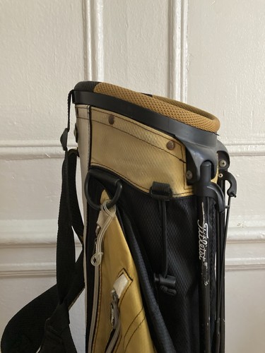 Vintage Titleist Canvas Golf Bag Stand 2 Way - Picture 24 of 24
