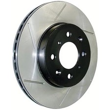Stoptech 126.61109sr Rear Right Slotted Brake Disc Rotor For 15-20 Ford Mustang
