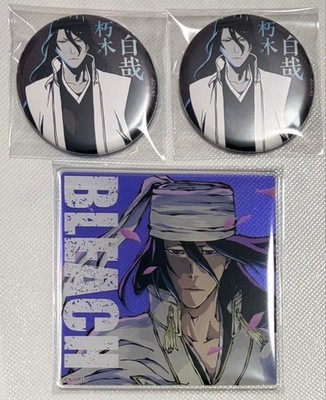 BLEACH WORLD Triumph Return Random Akko Matte Can Badge Byakuya Kuchiki