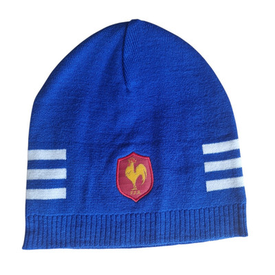 Adidas Performance Beanie Mütze Frankreich FFR Rugby Neu weiß blau France Youth