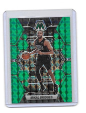 2022-23 Panini Mosaic 2 Mikal Bridges Green Mosaic