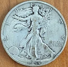 1944-S Walking Liberty Half Dollar 90% Silver
