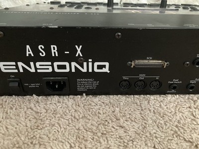 Vintage Ensoniq ASR-X Sampler & Sequencer SCSI 8 Outputs Maxed Ram