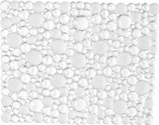 PVC Sink Mat 15" x 11.8" Clear Kitchen Sink Protector Grid Cut to Fit Guard