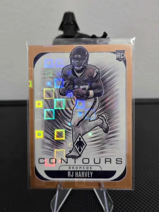 2025 Panini Phoenix - Contours RJ Harvey #10 Bronze Pandora /125 (RC)