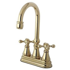 KS2492KX Governor Bar Faucet, 5" Polished Brass