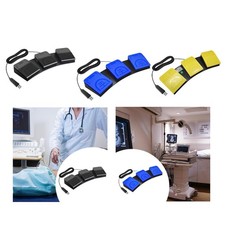 USB Triple Foot Switch Pedal 3 Pedal Instrument Control Game Control Replacement