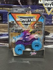 Monster Jam Sparkle Smash Series 33 Diecast Truck HTF Rare 1/64 Crazy Creatures