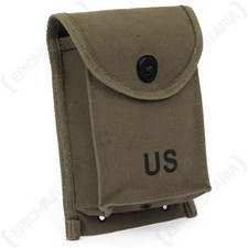 Pochette Chargeur Carabine US M1 30 Coups Olive Drab - Repro Militaire WWII