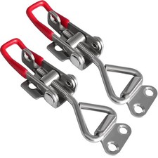Toggle Latch Clamp 4003 with Lock Hole, 304 Stainless Steel Adjustable Heavy ...