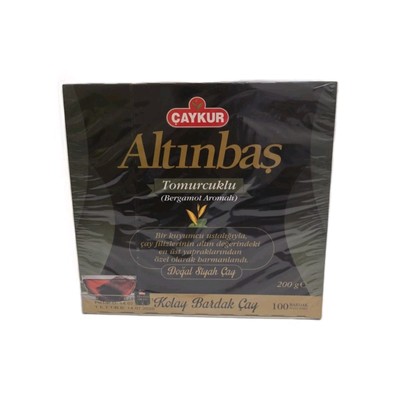 CAYKUR Altinbas Tomurcuklu , Kolay Bardak Cay 100 Teabags 200g/7.oz Exp:07/2026