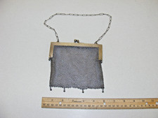 Antique German Silver Mesh Purse