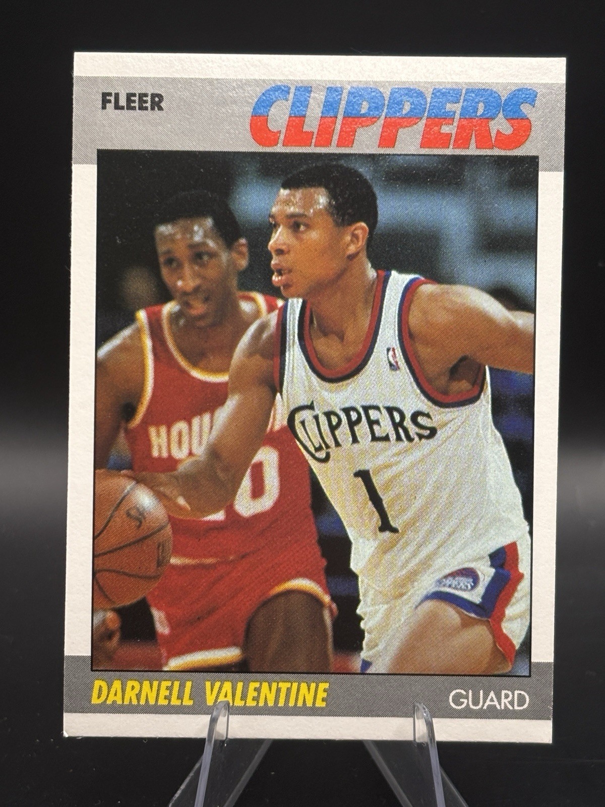 1987 Fleer #115 Darnell Valentine