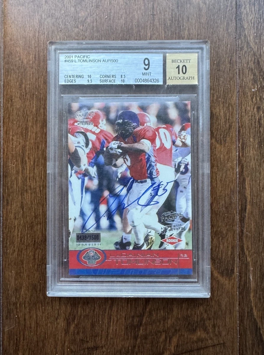 LaDainian Tomlinson Rookie Football Trading Cards & Accessories