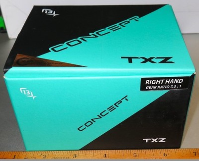 13 FISHING CONCEPT TXZ 7.1:1 RIGHT HAND SALTWATER INSHORE BAITCAST REEL NEW