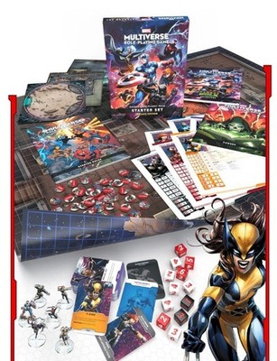 Marvel Multiverse RPG - Starter Set: Deluxe Edition + 2D Minis