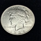 1934 D Peace US Silver Dollar #415 BU XF
