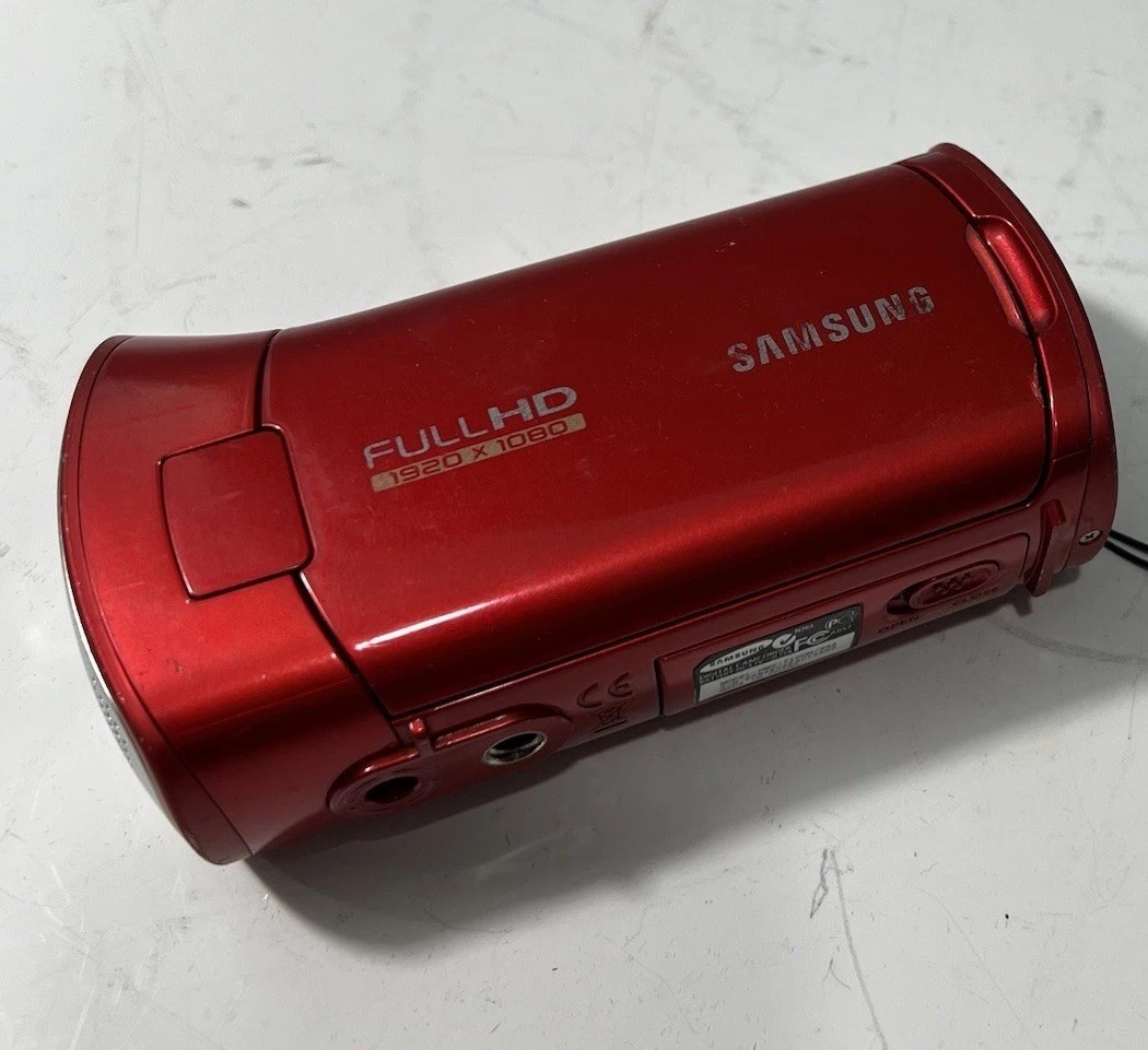 Samsung HMX-T10ON/XAA HD Camcorder with 10X Optical Zoom and SD Card Support-image