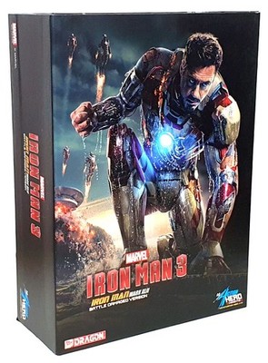 Dragon Models 1/9 Scale Kit 38118 - Iron Man 3 Mk. 42 Battle Damaged Version