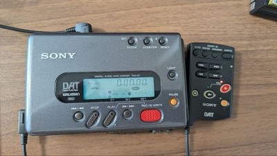 CP-A0061　SONYソニー WALKMAN DAT TCD-D7 ジャンク SONY TCD-D7 DAT WALKMAN Portable Player Black Junk | eBay