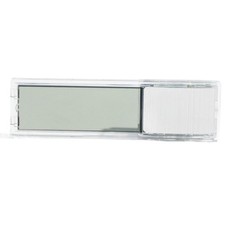 Compact Transparent Aquarium Thermometer with Accurate LCD Temperature Reading