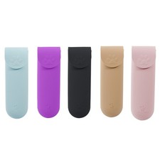 Organizador de brochas cosméticas portátil soporte de brochas de maquillaje de silicona para mujer