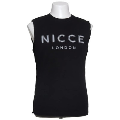 Nicce London, Tank­top, Größe: S, Schwarz, Print, Unisex (Erwachsene) #x9K