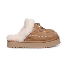 UGG DISQUETTE ALPINE CHESTNUT SUEDE COMFORT WOMEN'S SLIPPERS SIZE US 10/UK 8 NEW