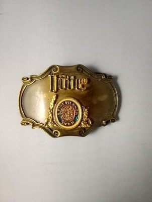 Lite A Fine Pilsner Beer Raintree Belt Buckle 1980 Pre-owned