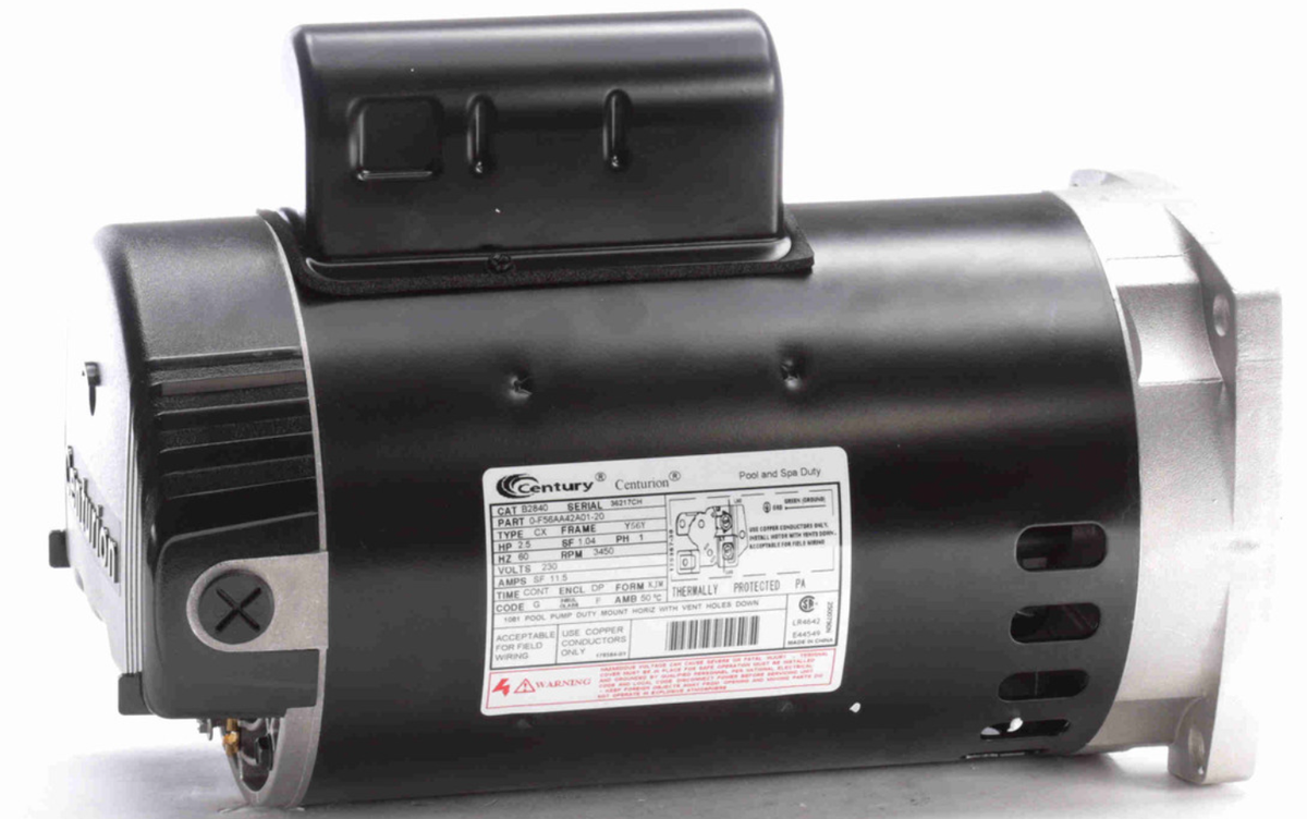 Century B2840, 0-F56AA42A01-20, 36217CH, Pool and Spa Motor, 2.5