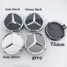 4pcs 75mm Car Styling Wheel Hub Modification Center Covers Hub Caps For Mercedes 4pcs 75mm Car Styling Wheel Hub Modification Center Covers Hub Caps For Mercedes