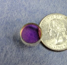 1/2"  Dia. 1064nm HR / 532nm HR Harmonic Mirror, 20cm ROC, Nd:YAG laser optics