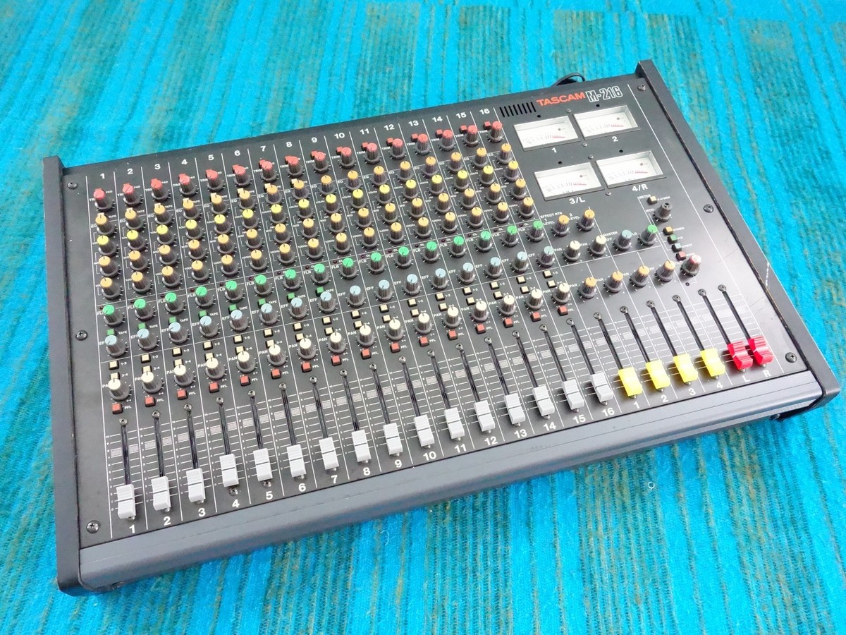 ジャンク TASCAM TASCAM M-216 ミキサー PROFESSIONAL MIXER TASCAM M-216 | eBay