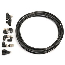 Push Lock Vacuum Lines Fitting Kit Turbo Wastegate Evo Solenoid 18 Npt To 14