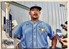 2020 Topps Update Photo Variations #U65 Yoshi Tsutsugo/interview RC Rays