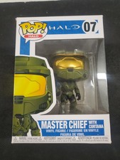 Funko Pop! Figura de vinilo Halo Master Chief con Cortana #07 con protector pop 