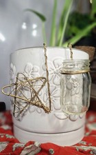 Handmade / side-hanging propagation station / Plant Decoration / Hand-beaded