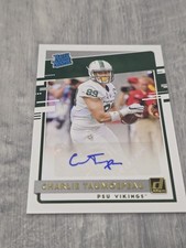2020 Chronicles Draft Picks Donruss Charlie Taumoepeau RC Auto Gold  #15 - C303
