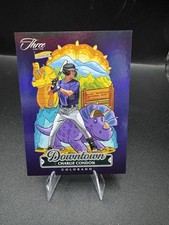 2025 Panini Three & Two Charlie Condon Downtown #7 Rockies Case Hit
