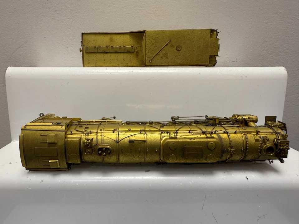 Hallmark Brass HO Scale Ajin Kansas City Southern J-1 2-10-4 Steam Loco 900-909 - Image 3 of 4