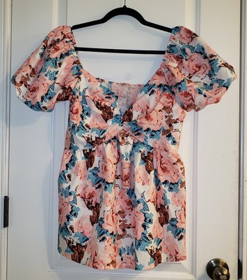 Womens Boutique Blouse Size Large 