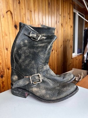 Marlboro Grunge A.S.98 Style Ankle Western Biker Boots Guidi Kmrii Japanese Vibe