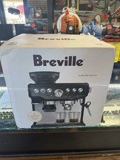 Máquina de café espresso BrevilleBarista Express negra/ino inoxidable NUEVO café