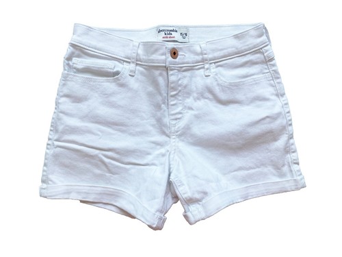 Abercrombie & Fitch Annie High Rise Denim Jean Shorts Distressed