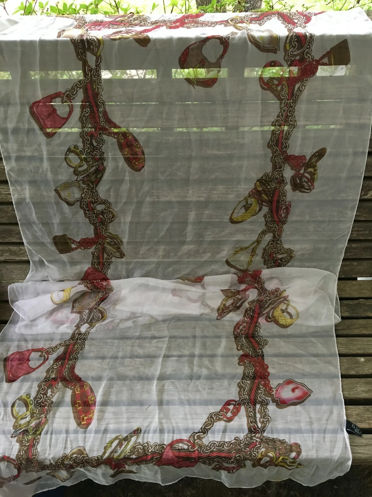 Foulard en soie Gucci