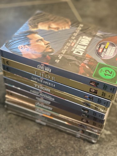 Marvel DVD Sammlung NEU OVP Pappschuber Glänzend Limited - Bild 4 von 4