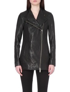 longline moto jacket