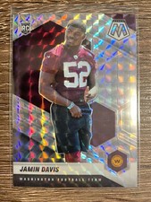 JAMIN DAVIS 2021 Panini Mosaic Football Rookies Prizm