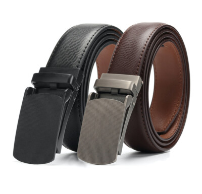 Click Ratchet Belt Dress with Sliding Buckle Adjustable Trim to Exact Fit |  eBay