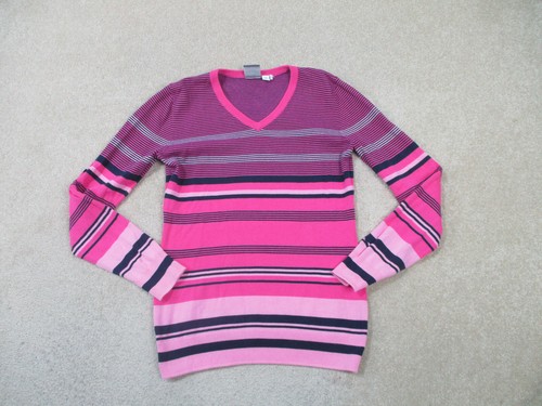 Puma Sweater Womens Small Pink Black 